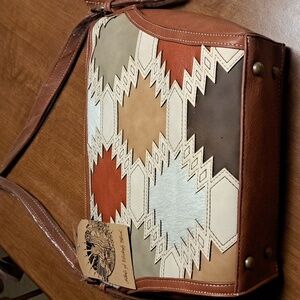 Cathfly Studio Leather Crossbody Bag